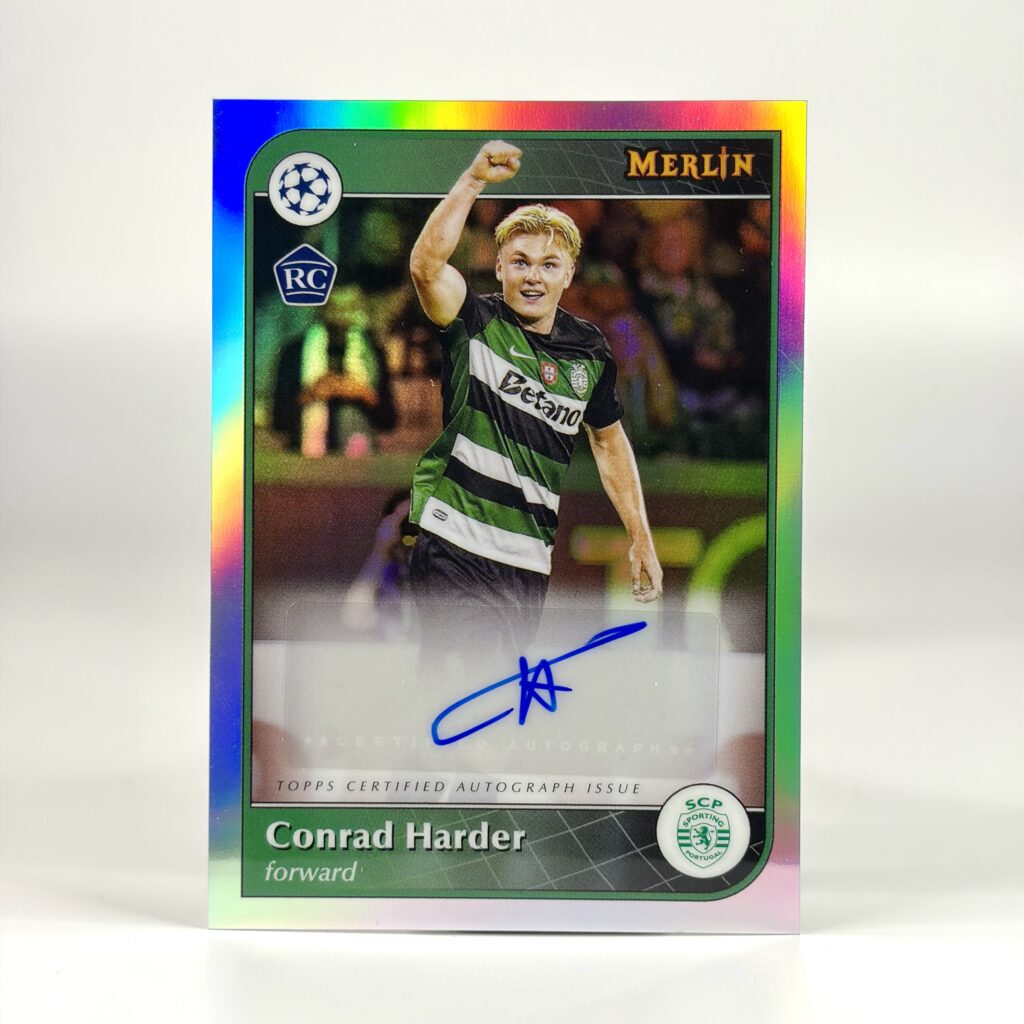 2024-25 Topps Merlin UCC - Conrad Harder Autograf