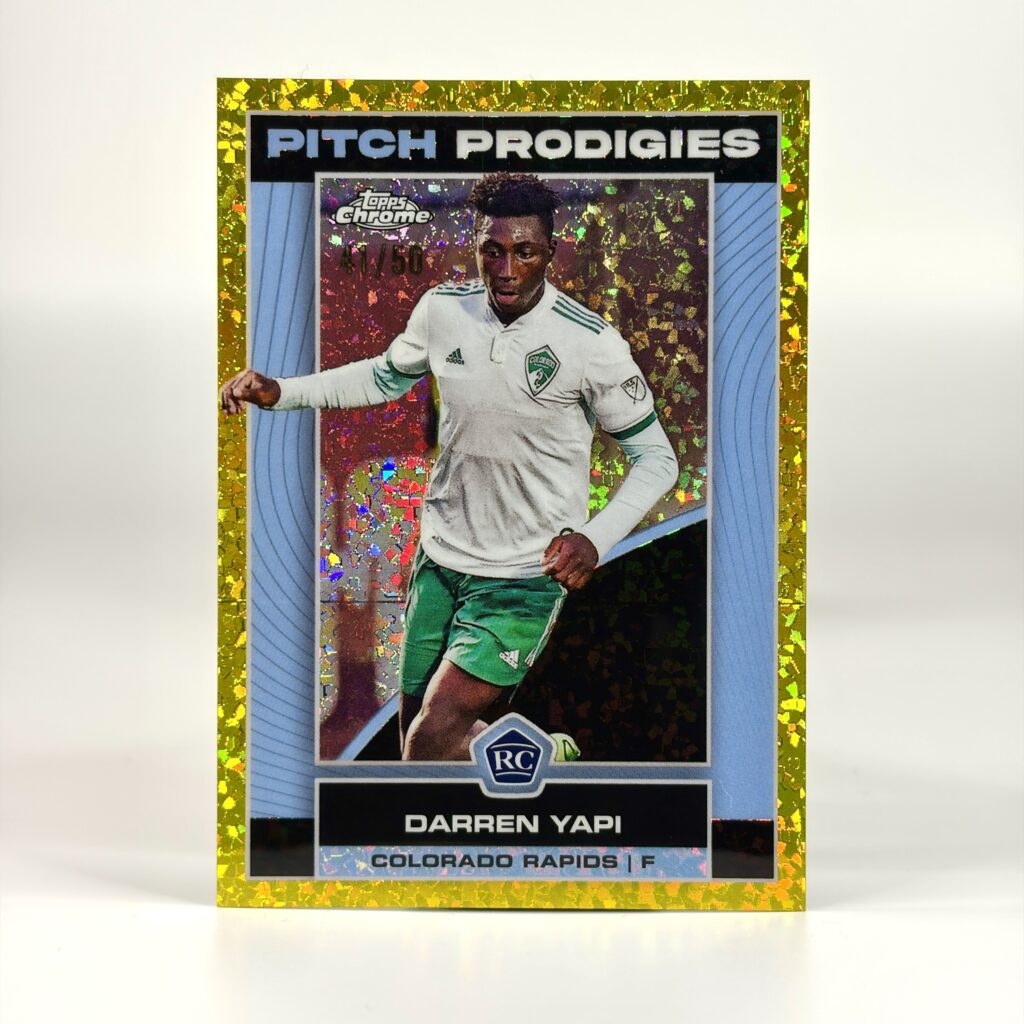 2023 Topps Chrome MLS - Pitch Prodigies - Darren Yapi /50