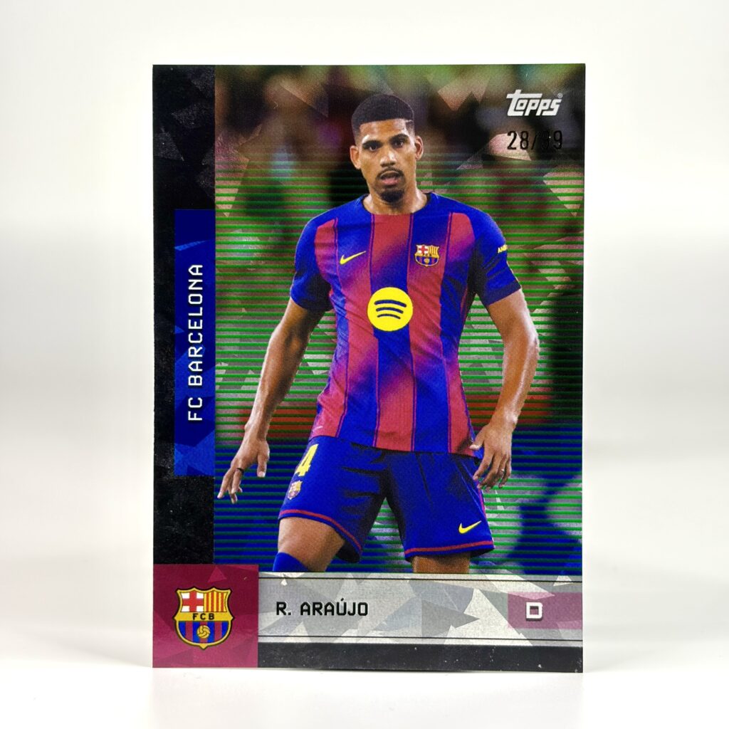 2025-26 Topps Team Set FC Barcelona - Ronald Araújo /99