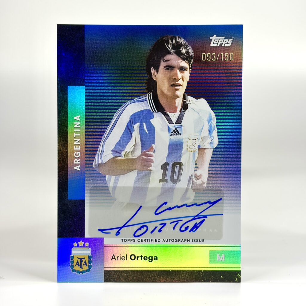 2026 Topps Team Set Argentina - Ariel Ortega Autograf /150