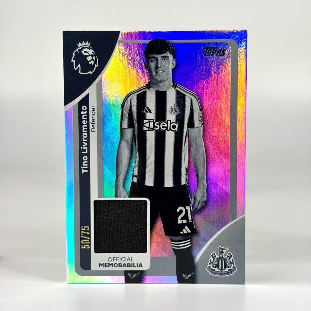 2025-26 Topps Premier League - Tino Livramento Relic /75