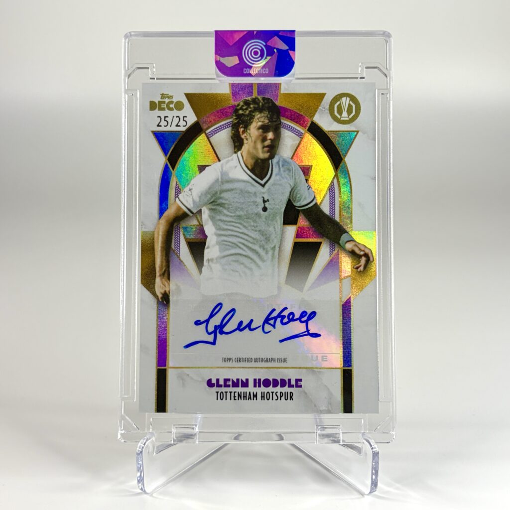 2024-25 Topps Deco UCC - Legends - Glenn Hoddle Autograf /25