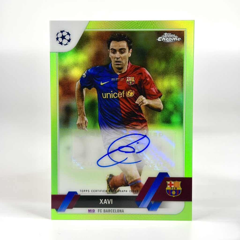 2022-23 Topps Chrome UCC - Xavi Autograf /99