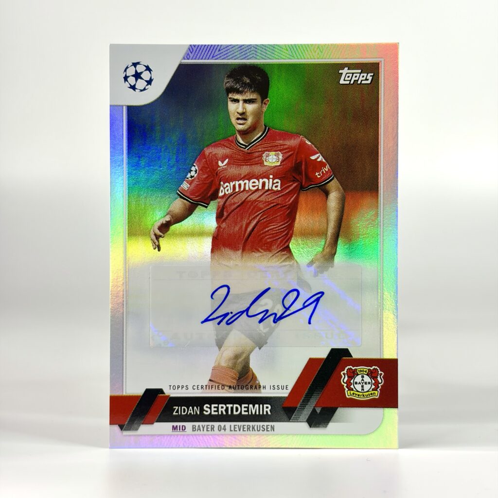 2022-23 Topps UCC - Zidan Sertdemir Autograf