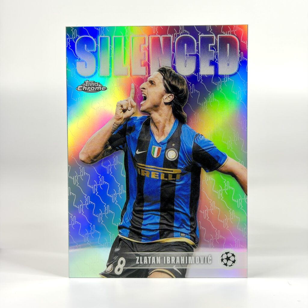 2025-26 Topps Chrome UCC - Silenced - Zlatan Ibrahimović
