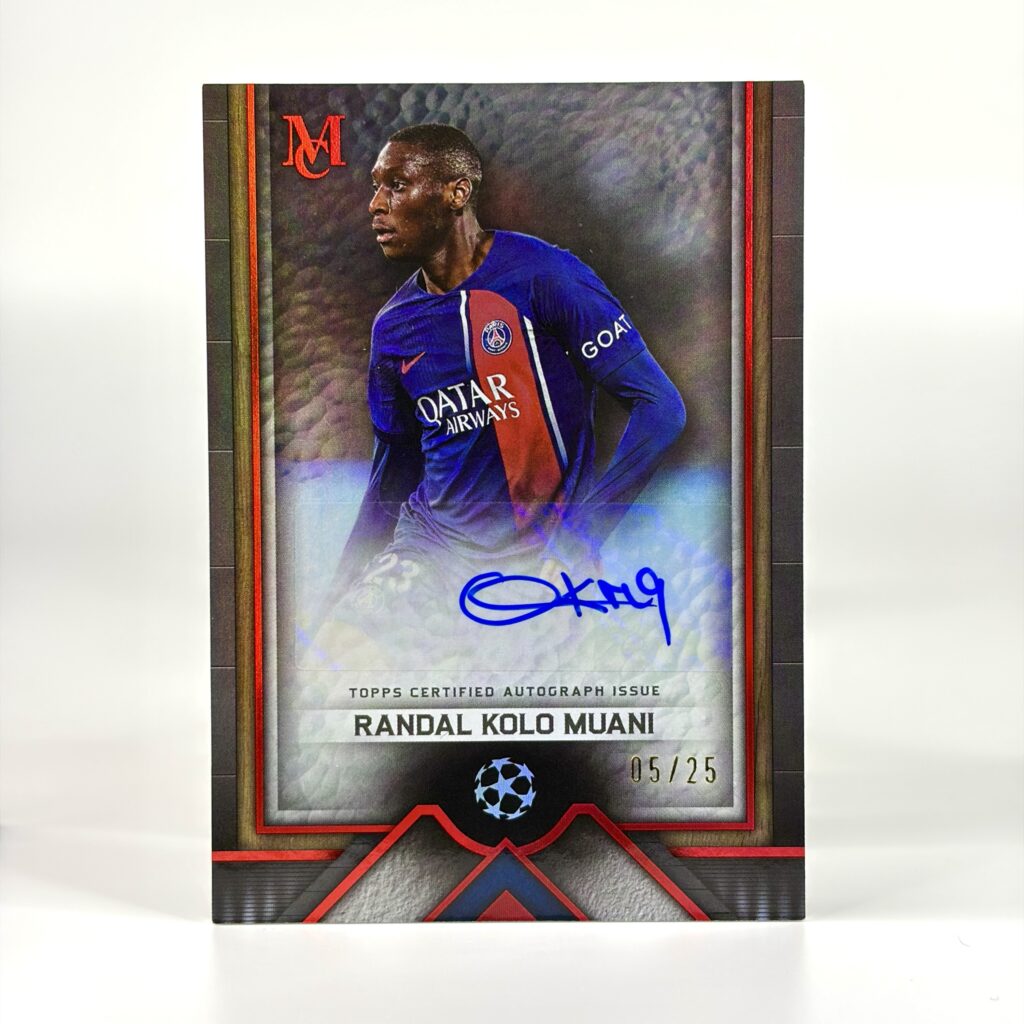 2023-24 Topps Museum Collection - Randal Kolo Muani Autograf /25
