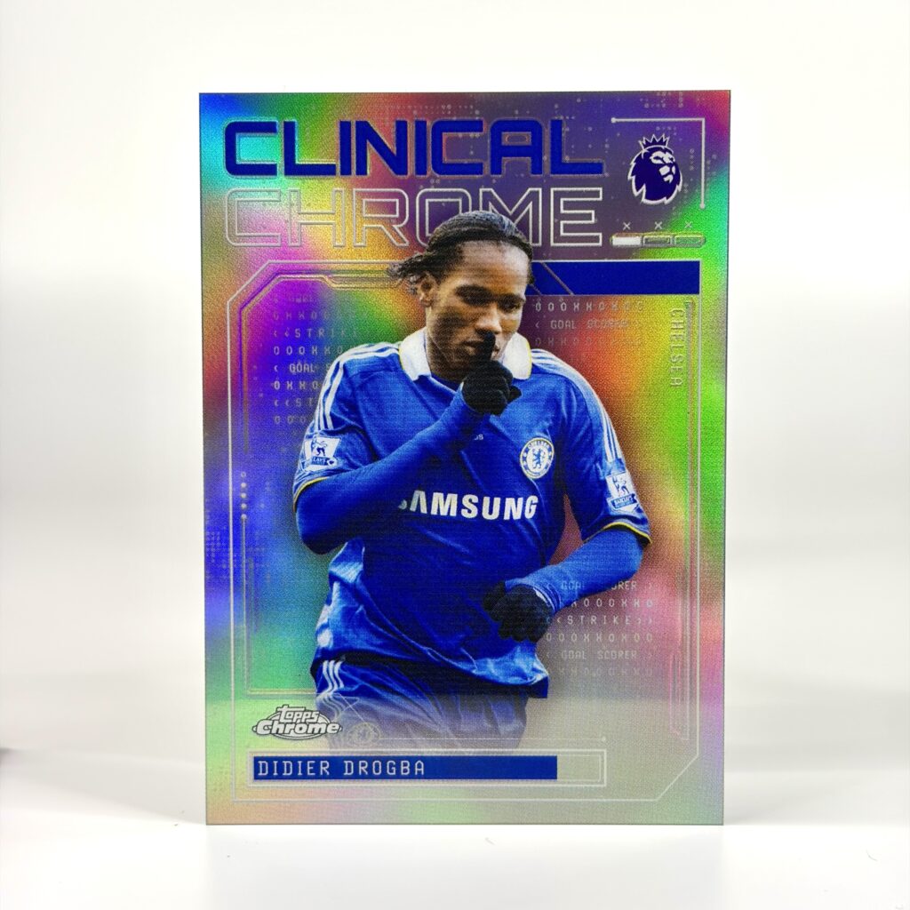 2025-26 Topps Chrome Premier League - Clinical Chrome - Didier Drogba