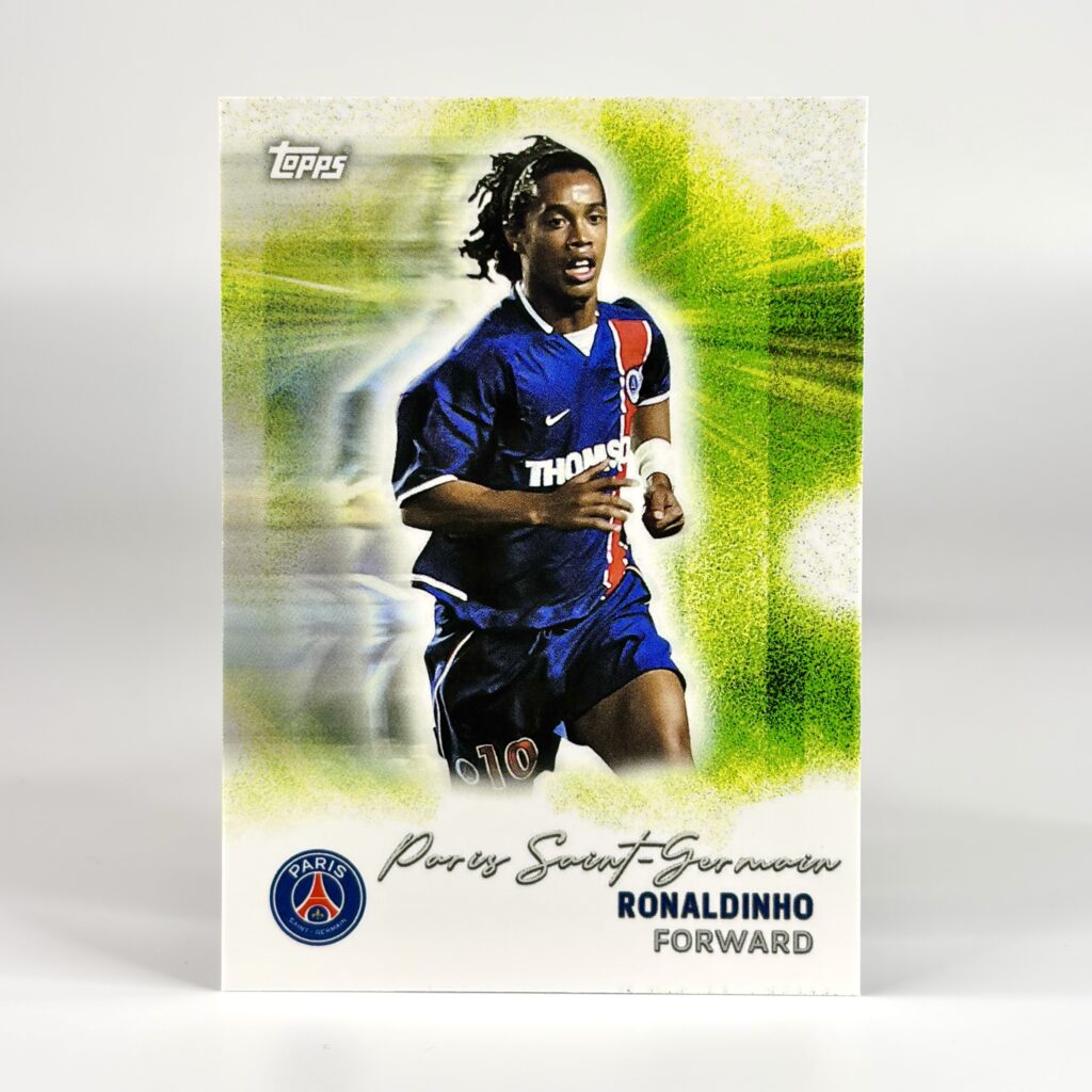 2025-26 Topps Team Set PSG - Pitch Pursuit - Ronaldinho