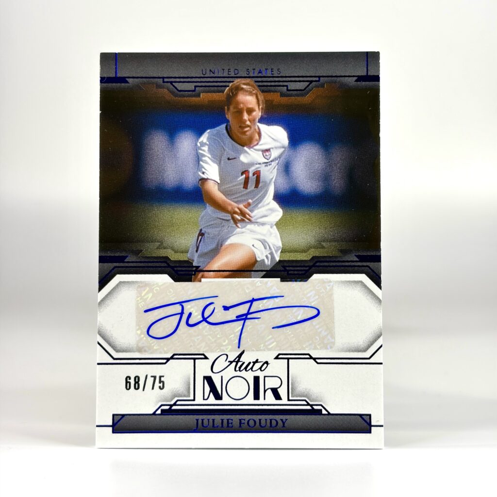 2024-25 Panini Noir - Julie Foudy Autograf /75