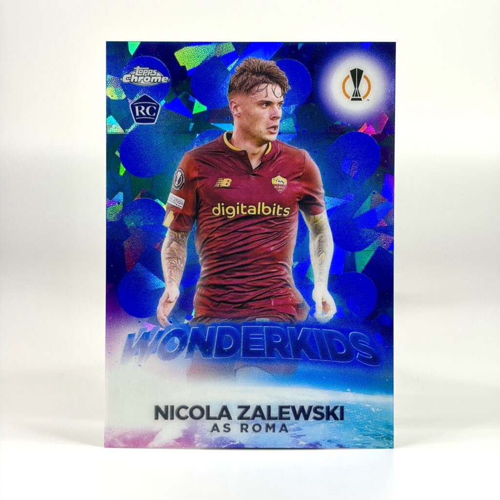 2022-23 Topps Chrome Sapphire UCC - Wonderkids - Nicola Zalewski