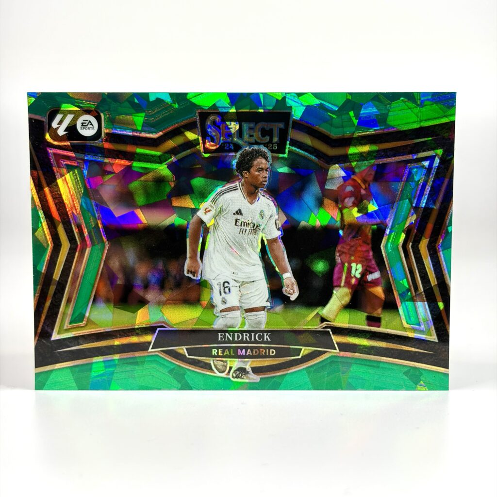 2024-25 Panini Select La Liga - Green Cracked Ice - Endrick