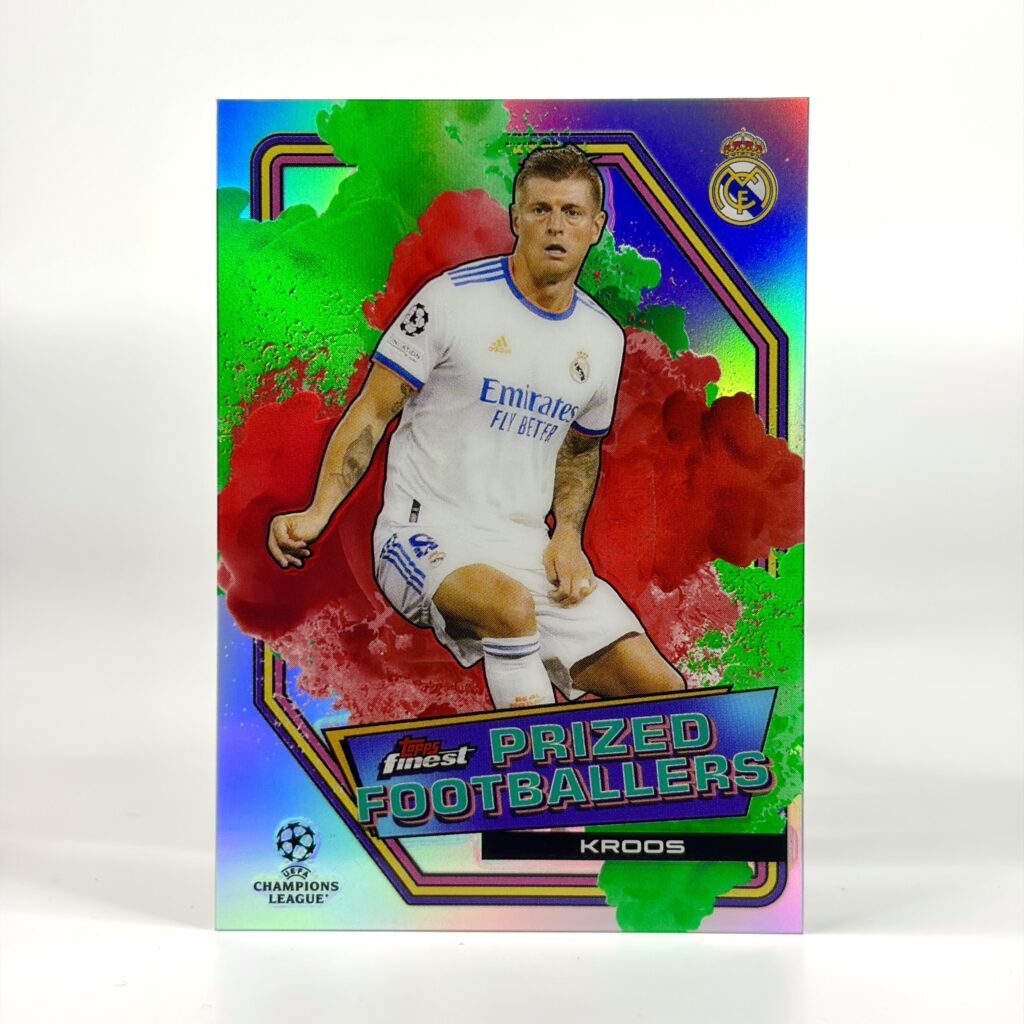 2021-22 Topps Finest UCL - Prized Footballers Fusion - Toni Kroos /30