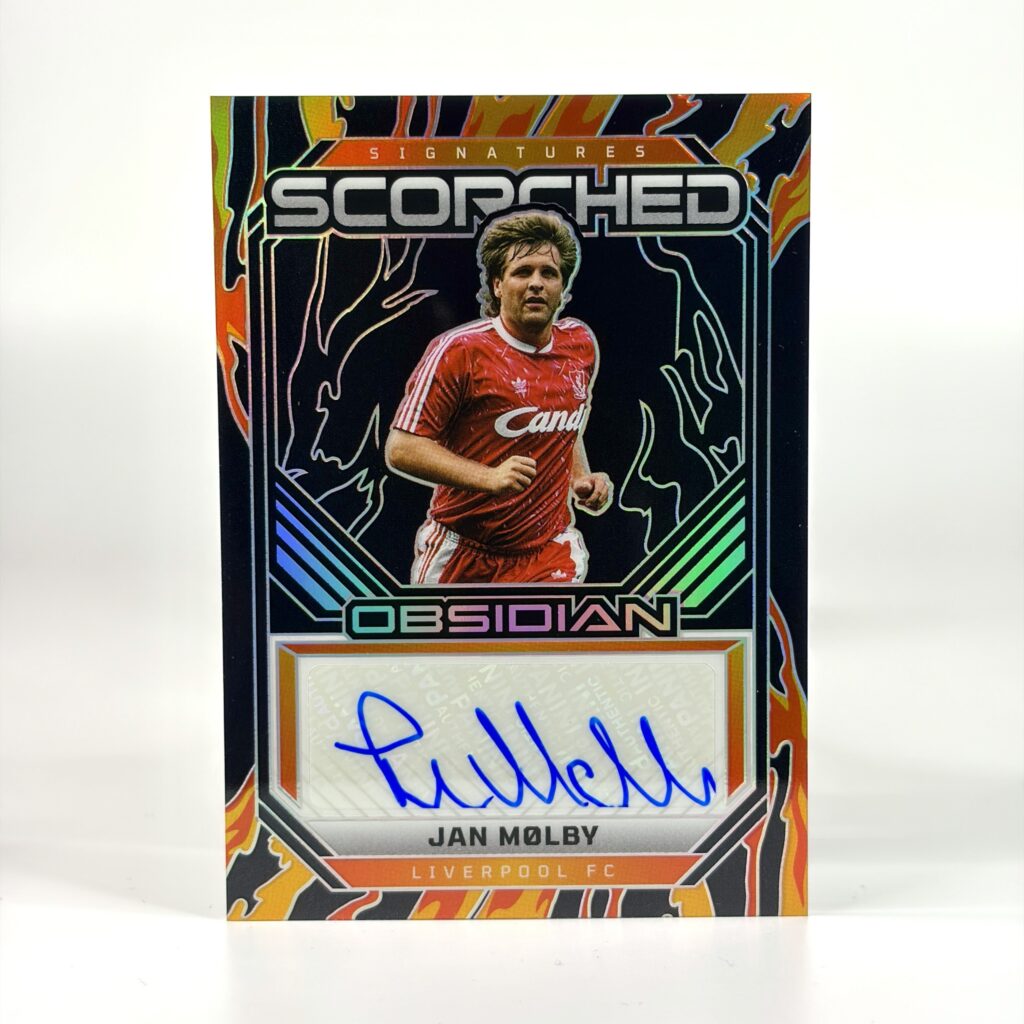 2025-26 Panini Obsidian - Jan Mølby Autograf /199