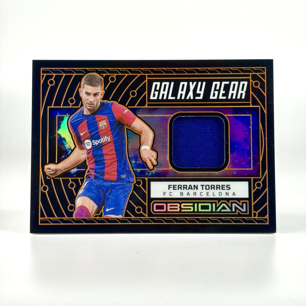 2023-24 Panini Obsidian - Galaxy Gear - Ferran Torres Relic /99