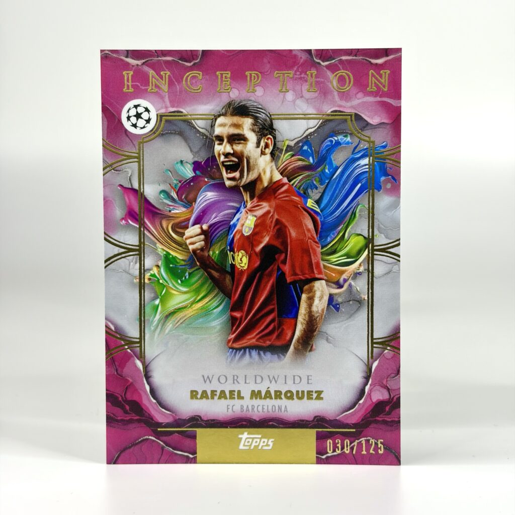 2025-26 Topps Inception UCC - Rafael Márquez /125
