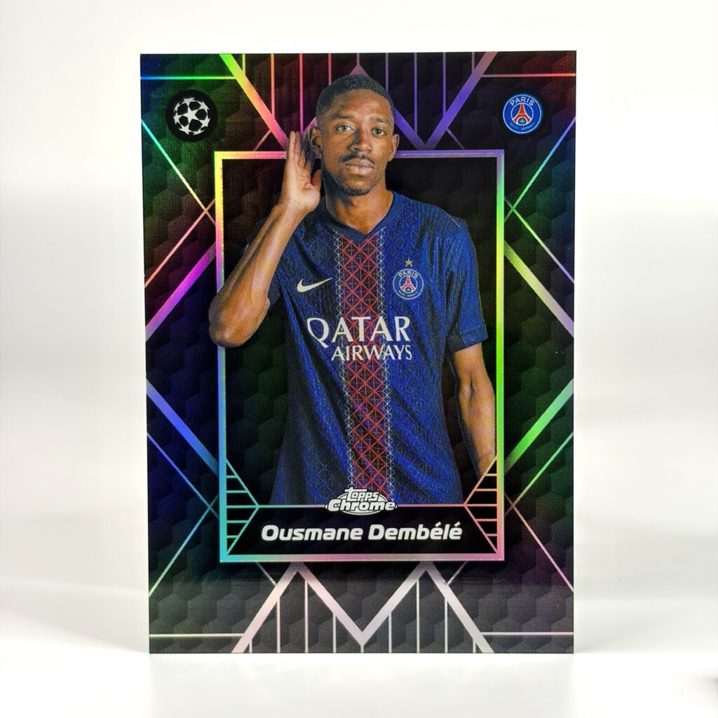 2025-26 Topps Chrome UCC - Shadow Etch - Ousmane Dembélé