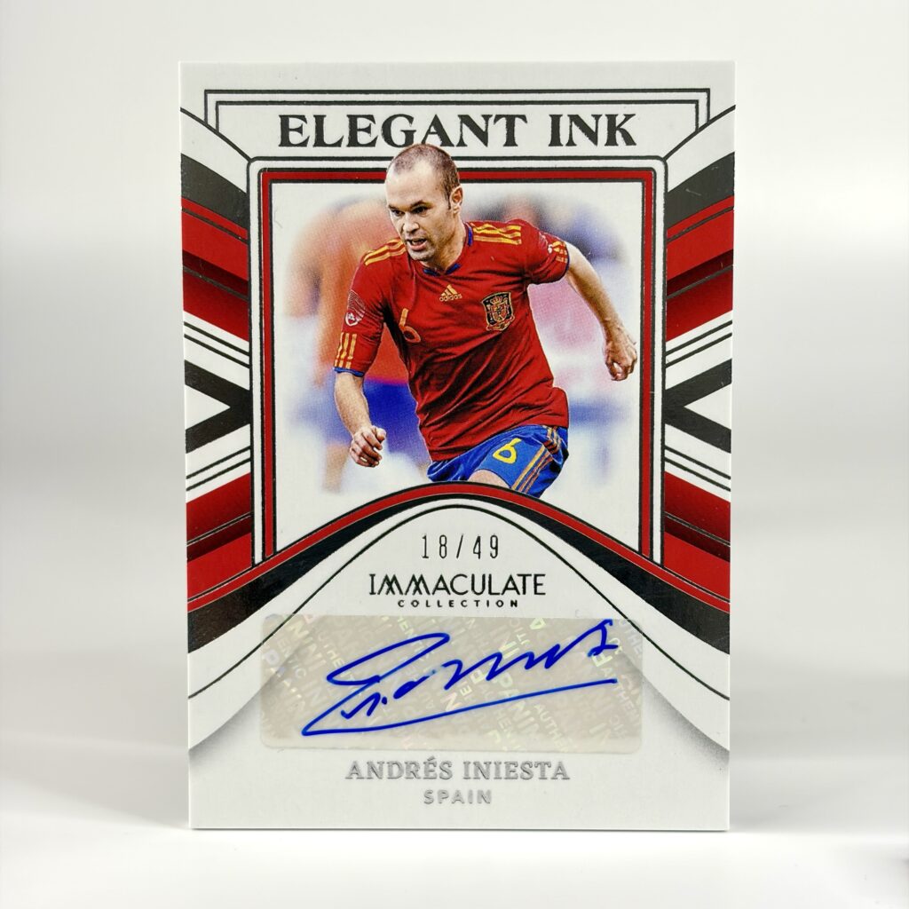 2023-24 Panini Immaculate - Andrés Iniesta Autograf /49