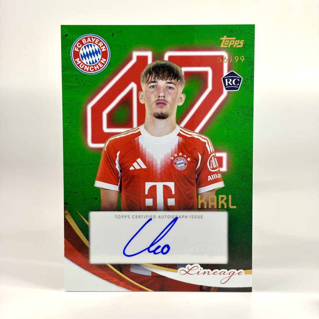 2025-26 Topps Lineage FC Bayern München - Lennart Karl Autograf /99