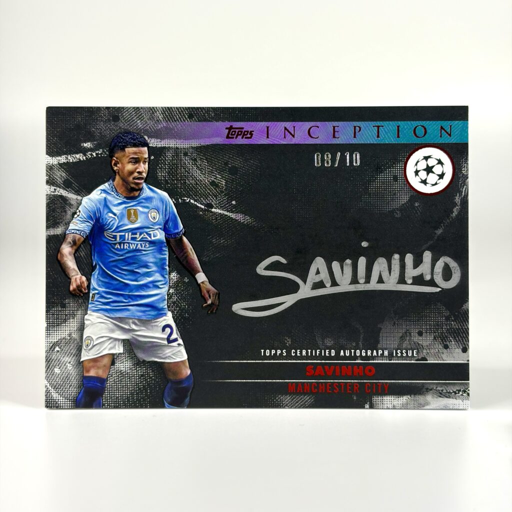 2024-25 Topps Inception UCC - Silver Signings - Savinho Autograf /10