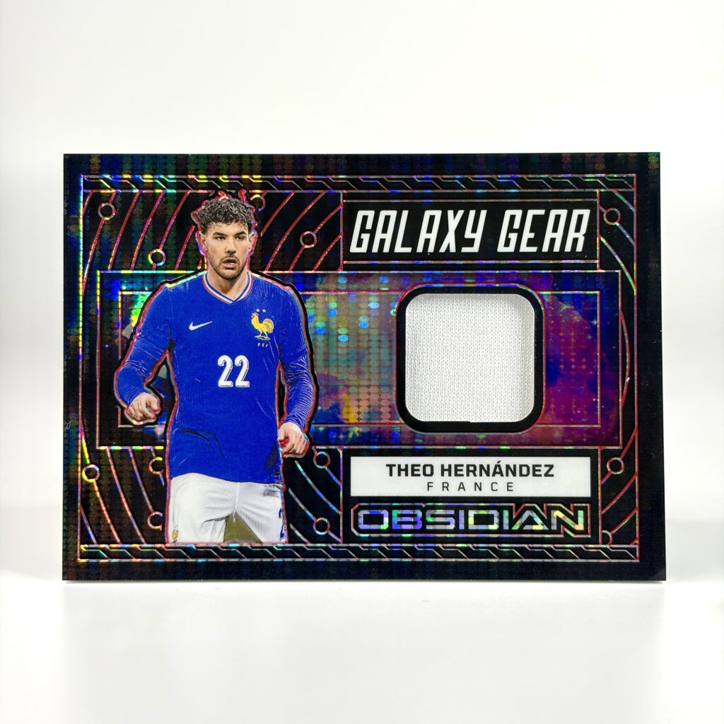 2023-24 Panini Obsidian - Galaxy Gear - Theo Hernández Relic /49