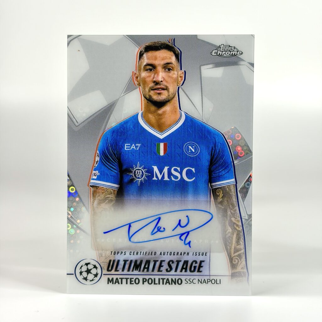 2025-26 Topps UCC - Ultimate Stage - Matteo Politano Autograf