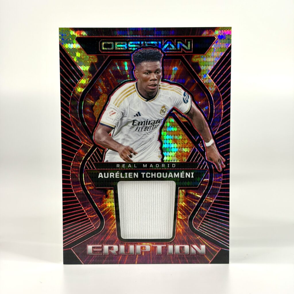 2023-24 Panini Obsidian - Eruption - Aurélien Tchouaméni Relic /49