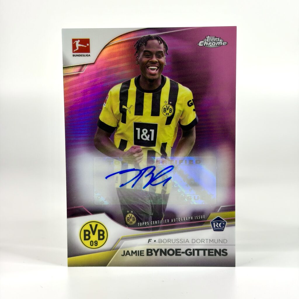 2022-23 Topps Chrome Bundesliga - Jamie Bynoe-Gittens Autograf /75