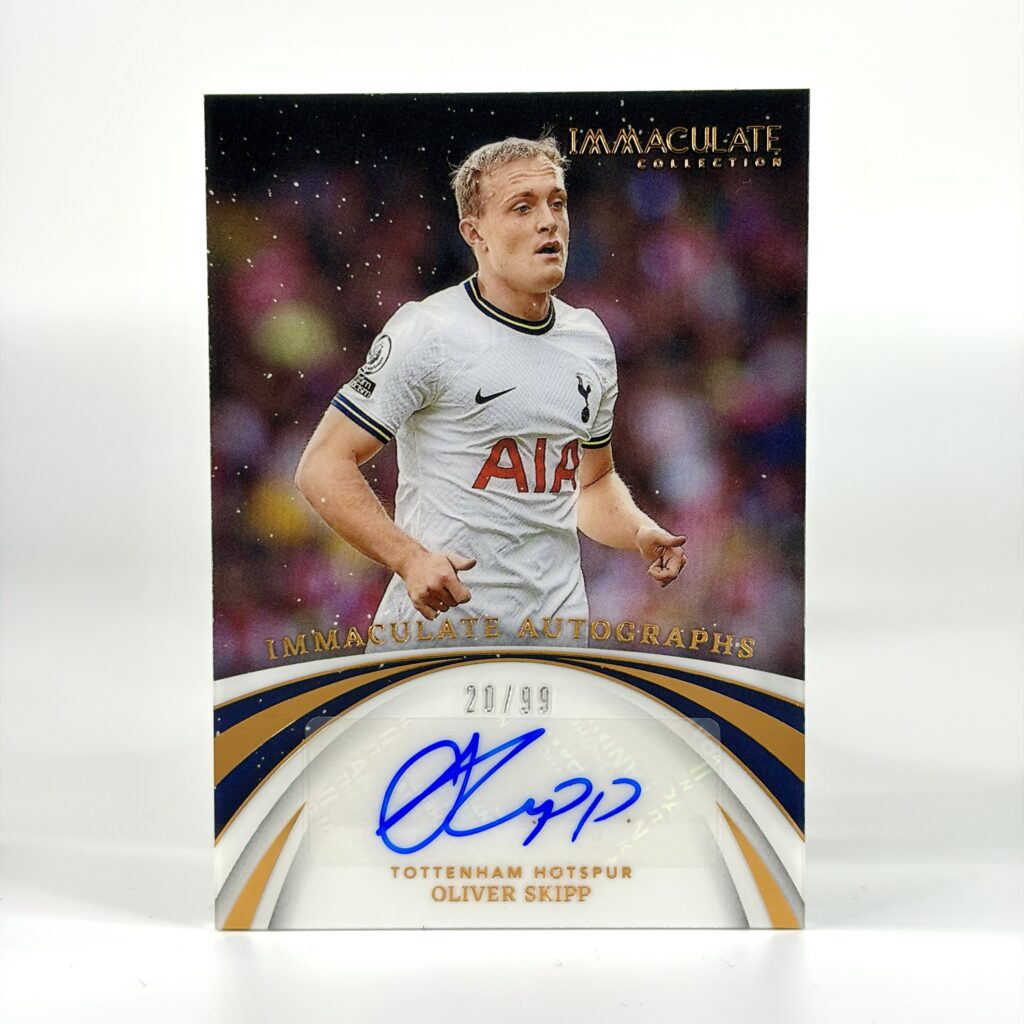 2022-23 Panini Immaculate - Oliver Skipp Autograf /99