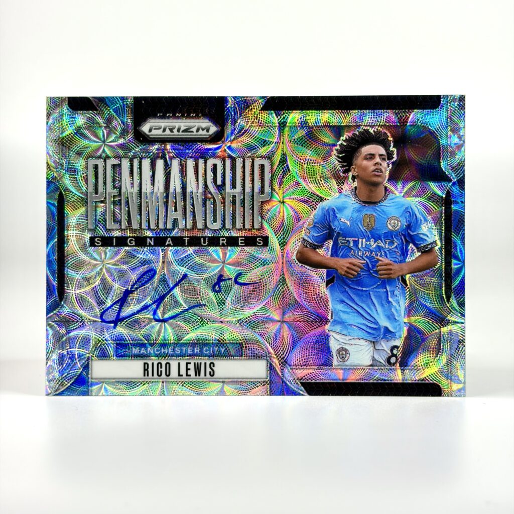 2024-25 Panini Prizm Premier League - Penmanship - Rico Lewis Autograf