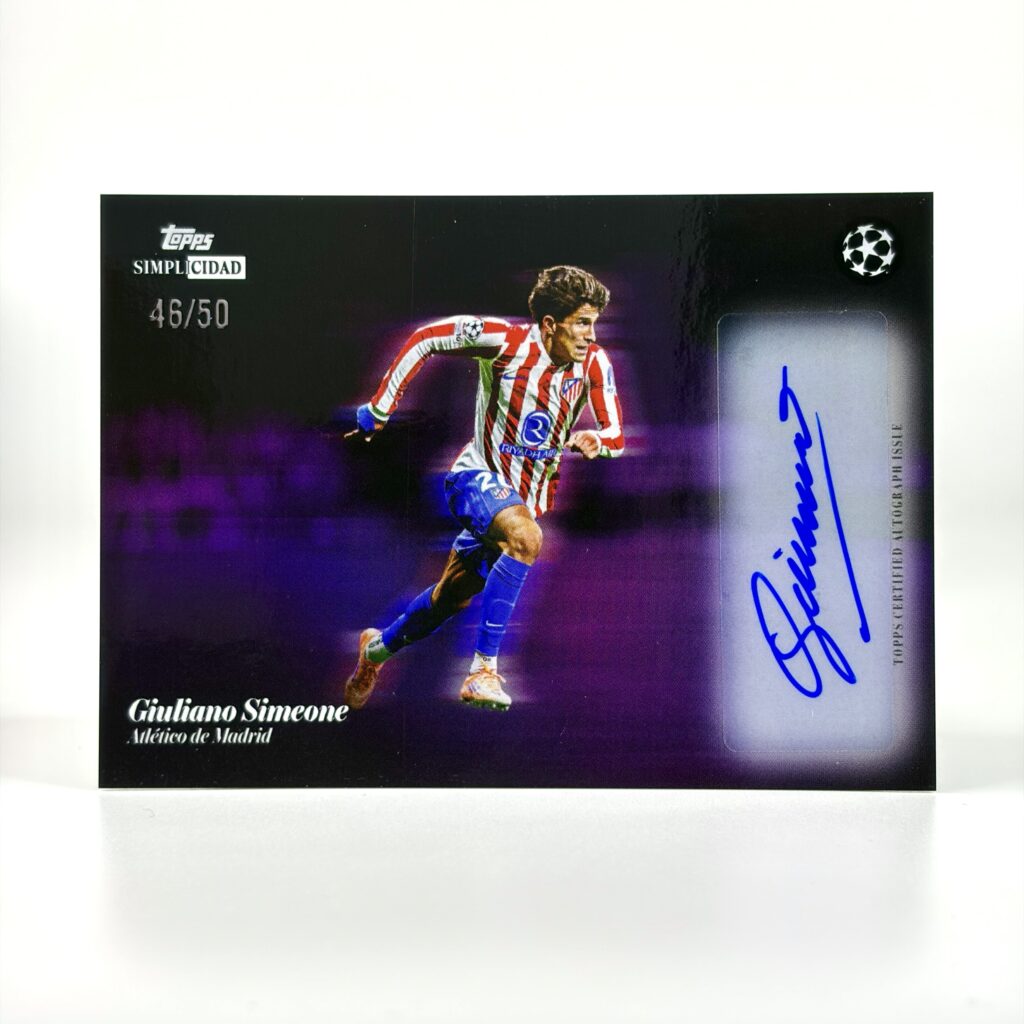 2025-26 Topps Simplicidad - Giuliano Simeone Autograf /50