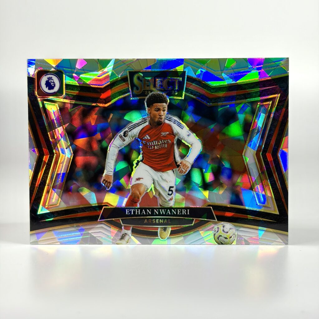 2024-25 Panini Select Premier League - Ice Prizm - Ethan Nwaneri