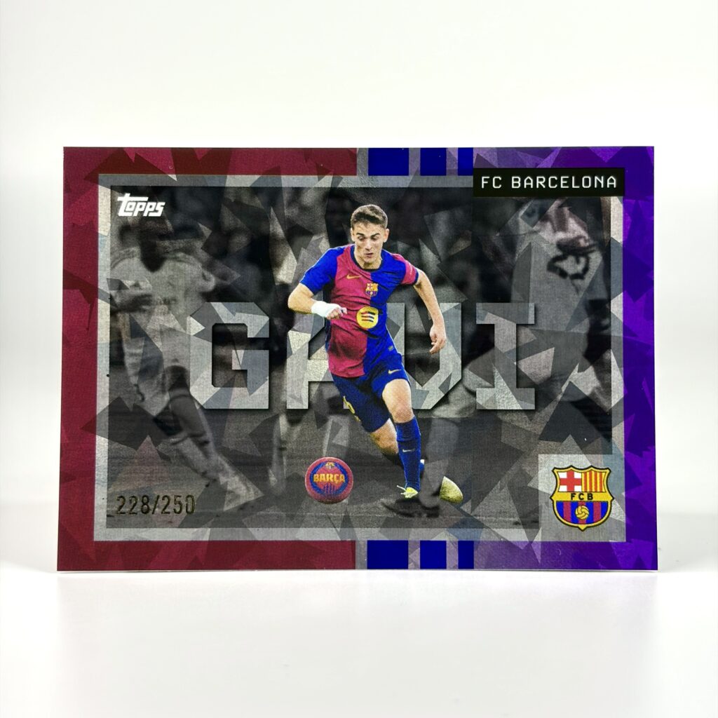 2025-26 Topps Team Set FC Barcelona - We Want The Ball - Gavi /250