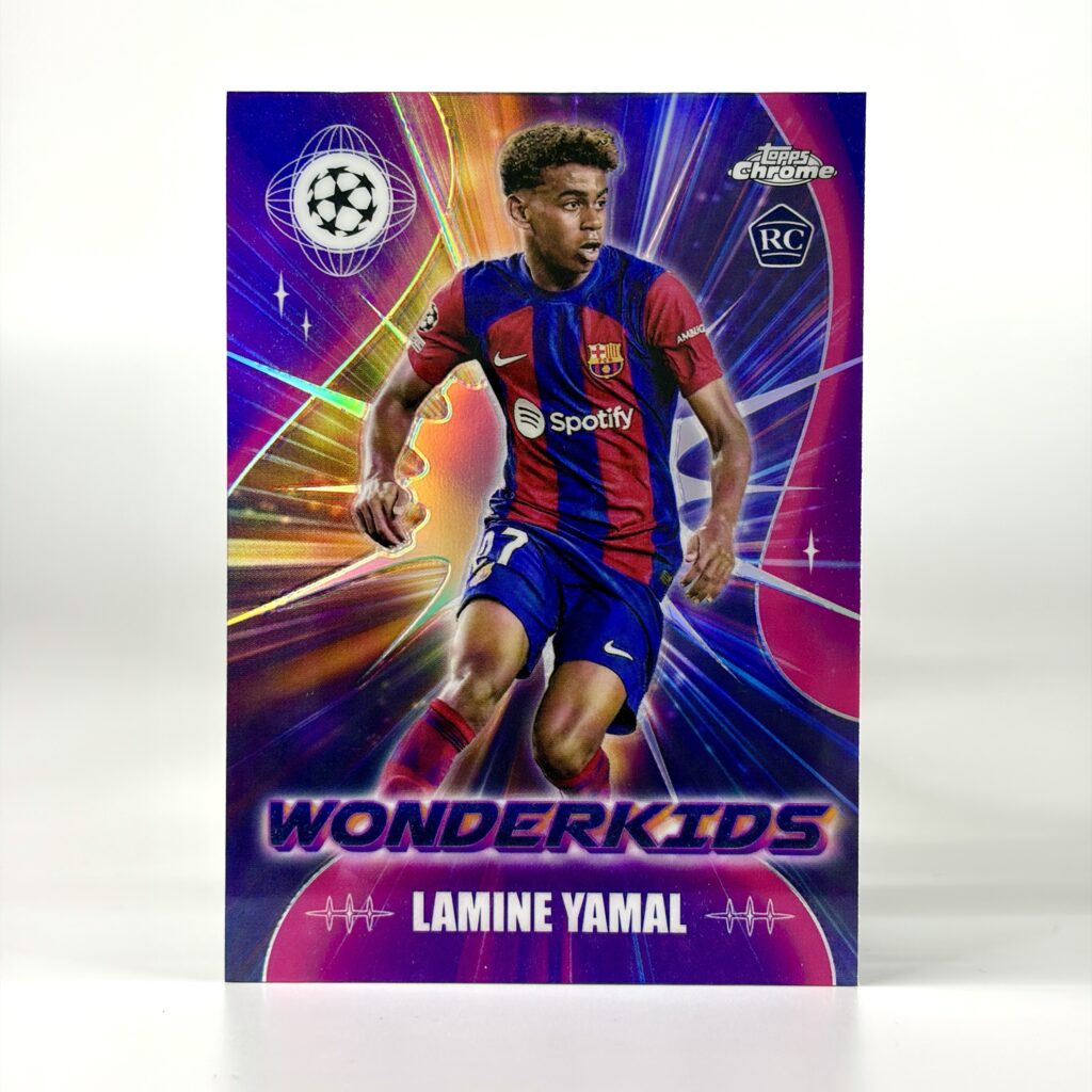 2023-24 Topps Chrome UCC - Wonderkids - Lamine Yamal