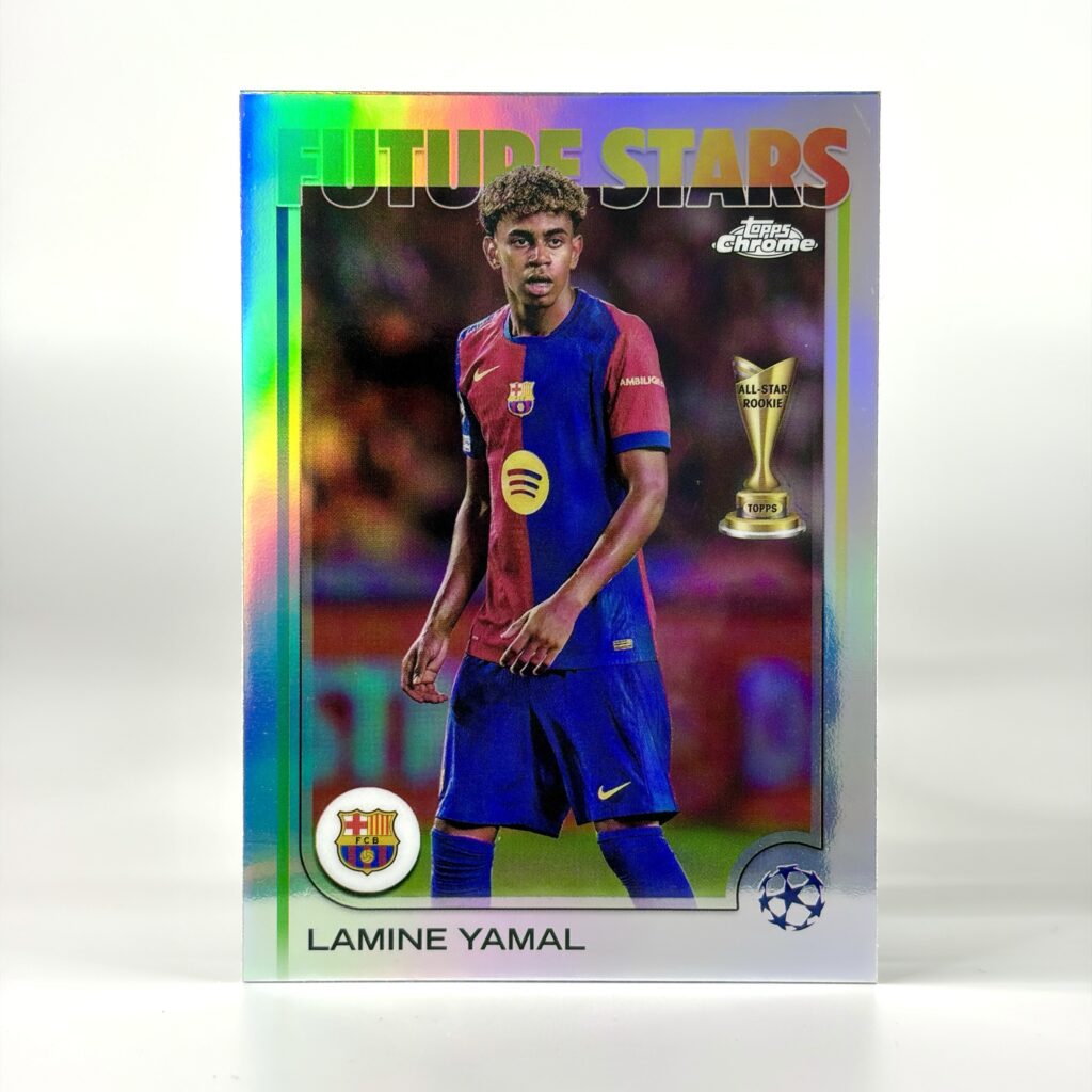 2024-25 Topps Chrome UCC - Future Stars Refractor - Lamine Yamal
