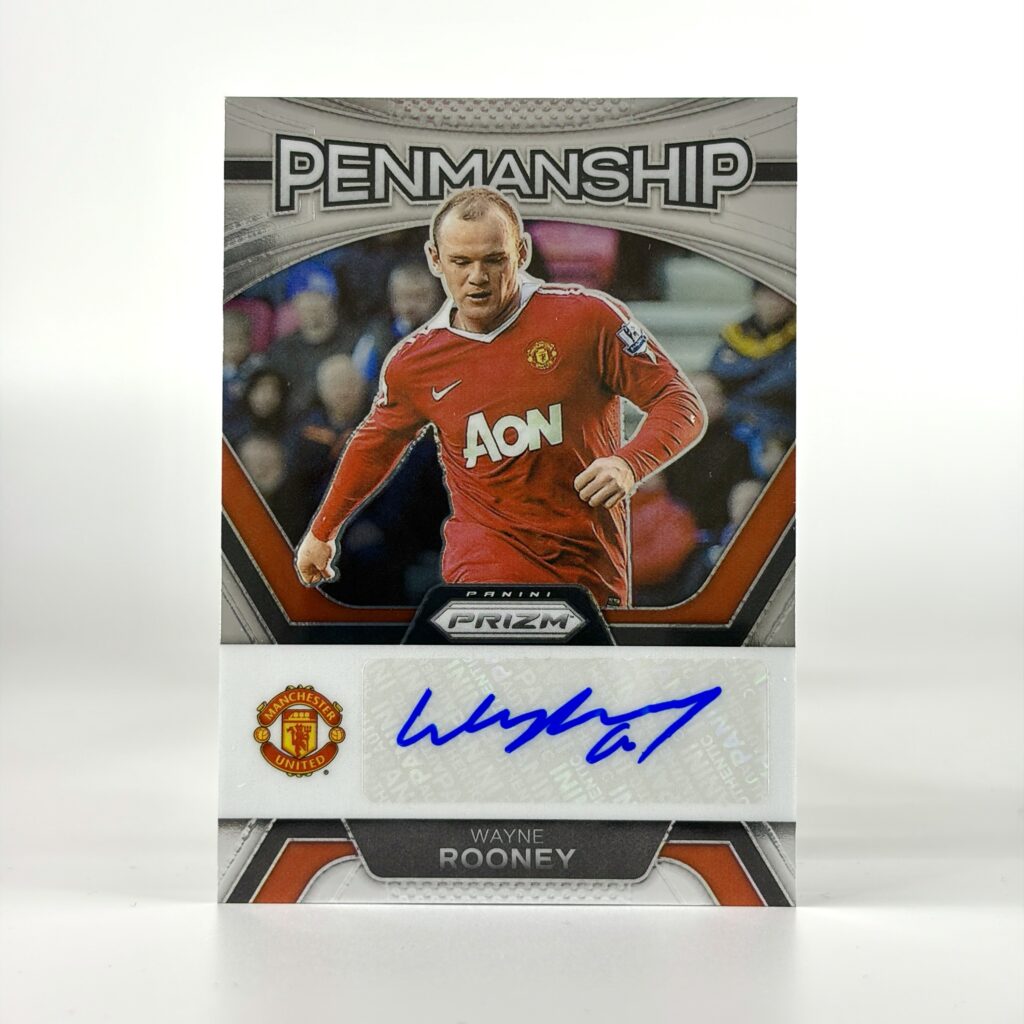 2023-24 Panini Prizm Premier League - Wayne Rooney Autograf