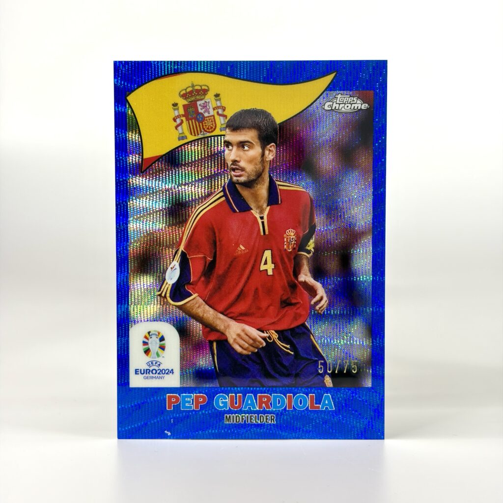 2024 Topps Chrome UEFA Euro - 1960 - Pep Guardiola /75