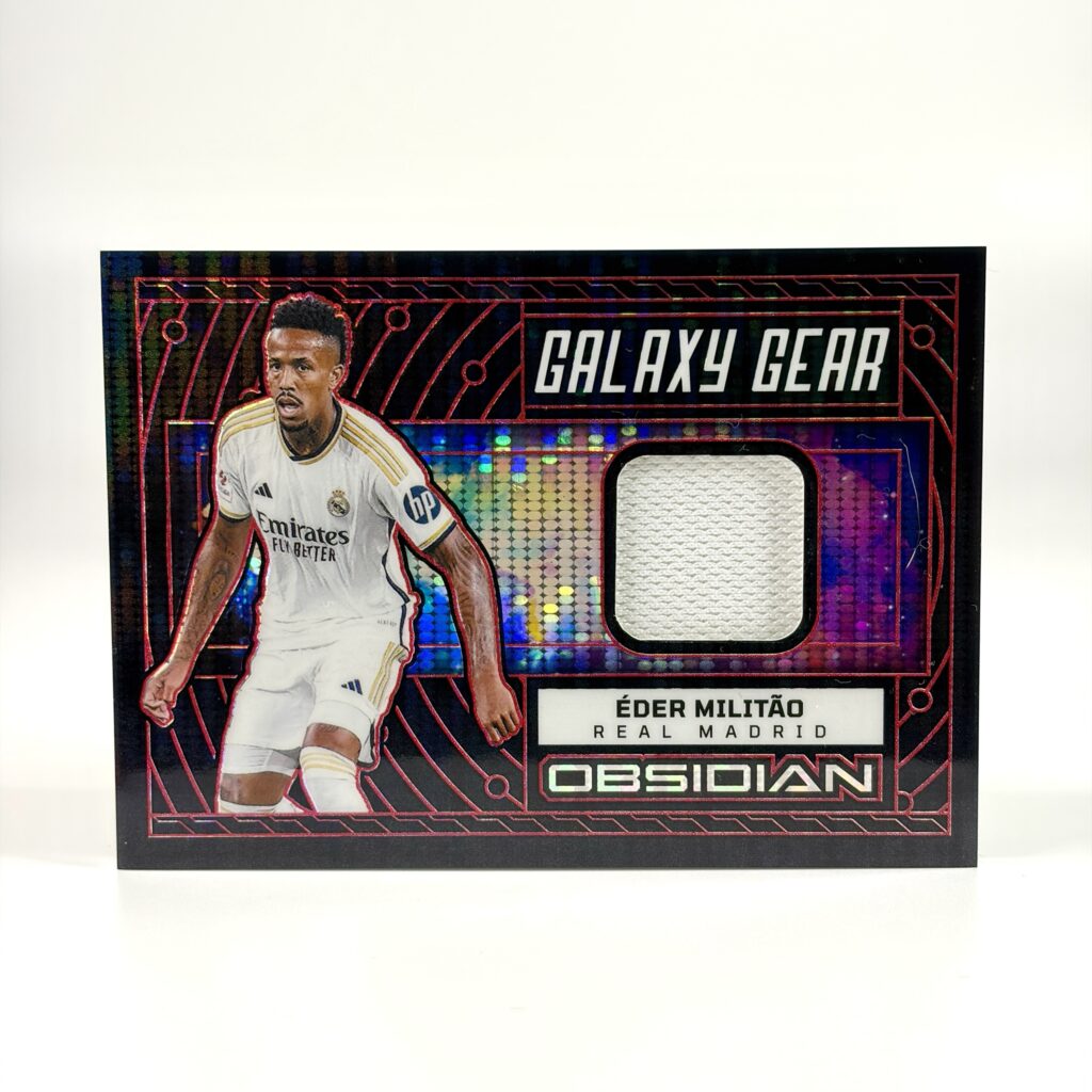 2023-24 Panini Obsidian - Galaxy Gear - Éder Militão Relic /49